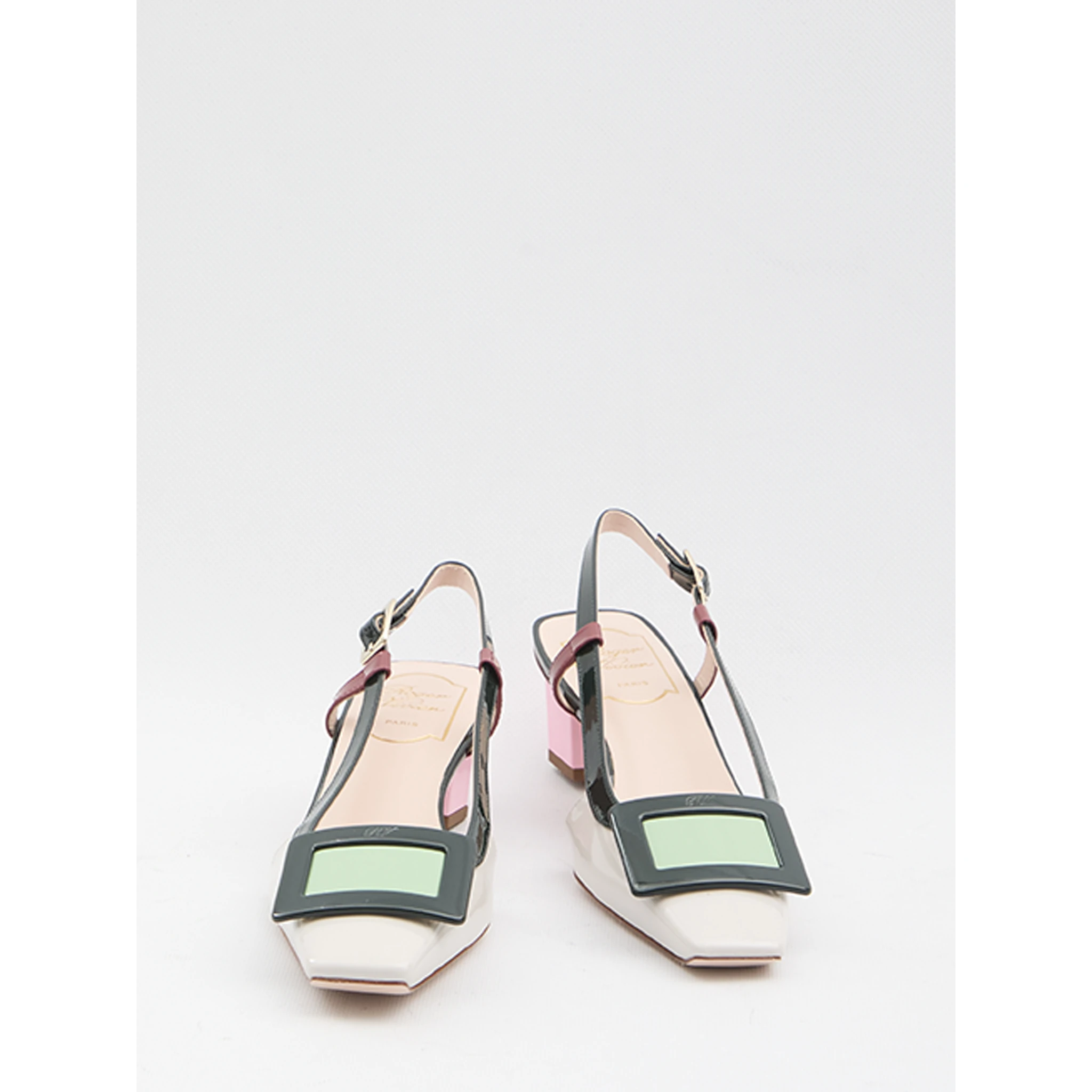 Belle Vivier slingback pumps