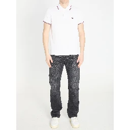 Cotton piqué polo