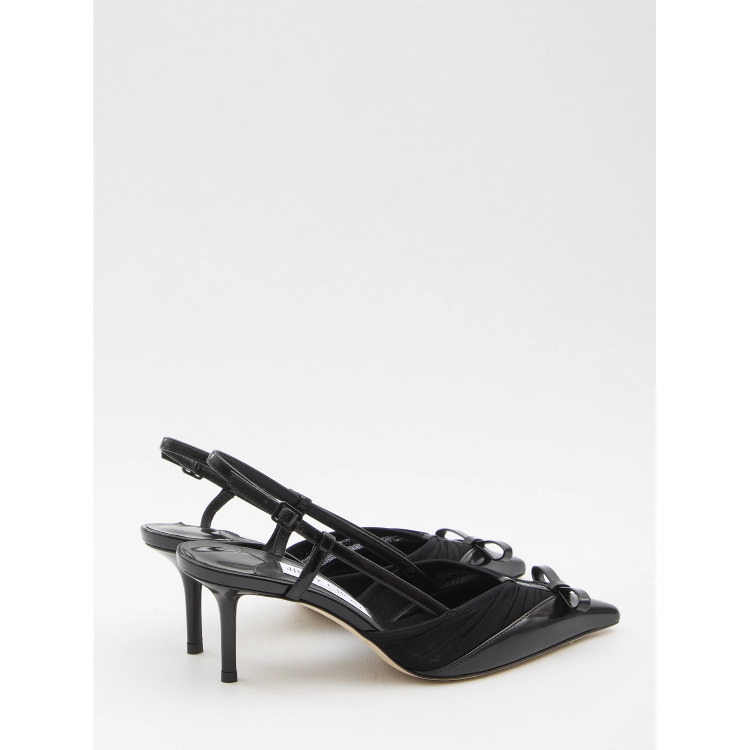 Afia Mesh slingback pumps