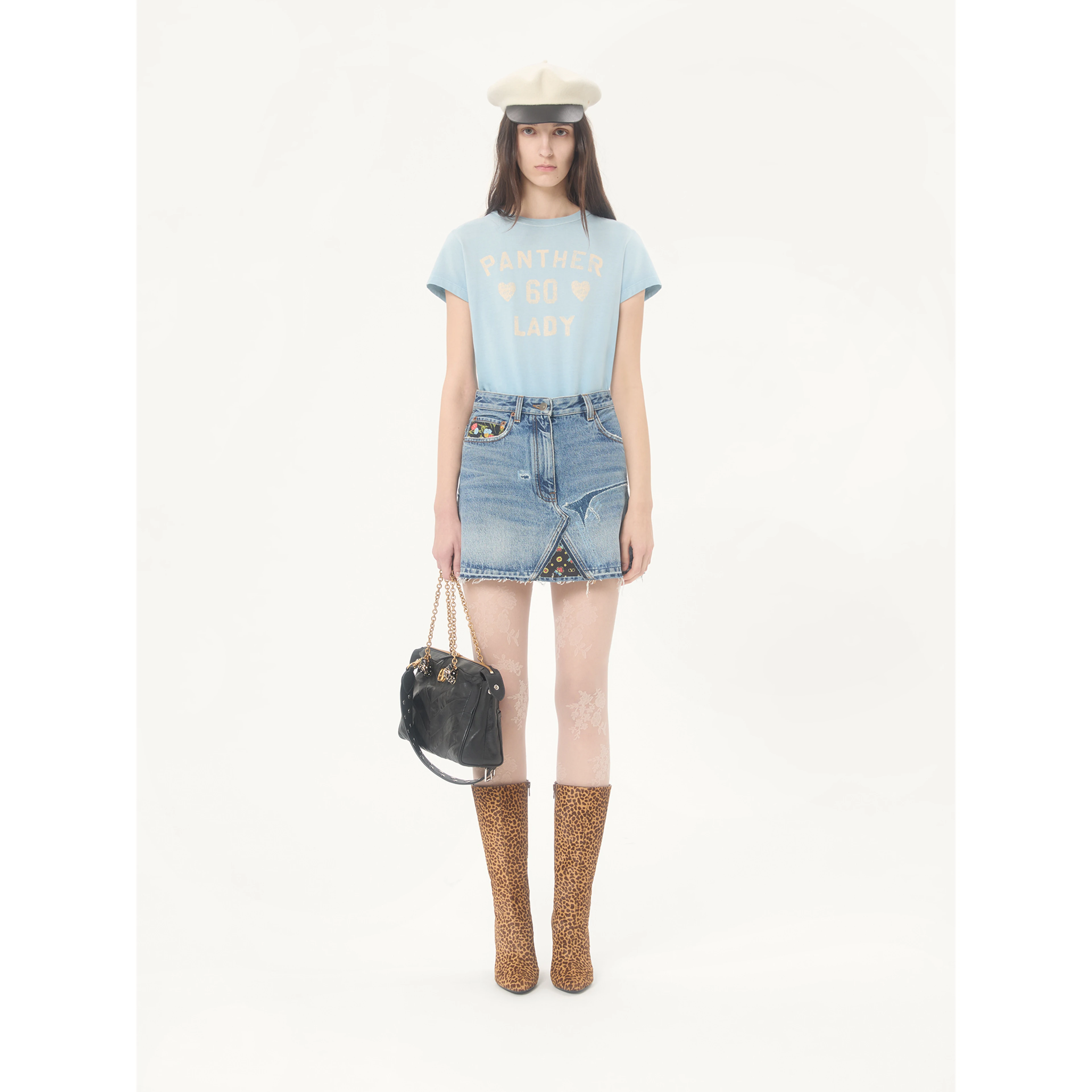 Valentino Garavani T-shirts and Polos Clear Blue