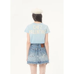 Valentino Garavani T-shirts and Polos Clear Blue