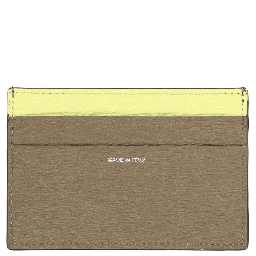 حامل بطاقات جلدي