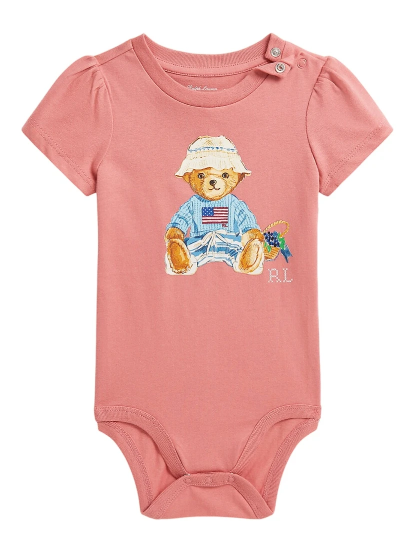 BODYSUIT WITH "BEAR" LOGO