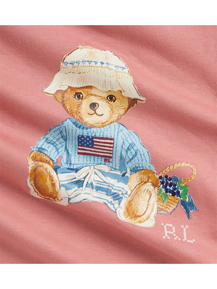 BODYSUIT WITH "BEAR" LOGO