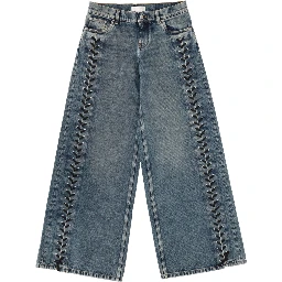 JEANS WITH LACES