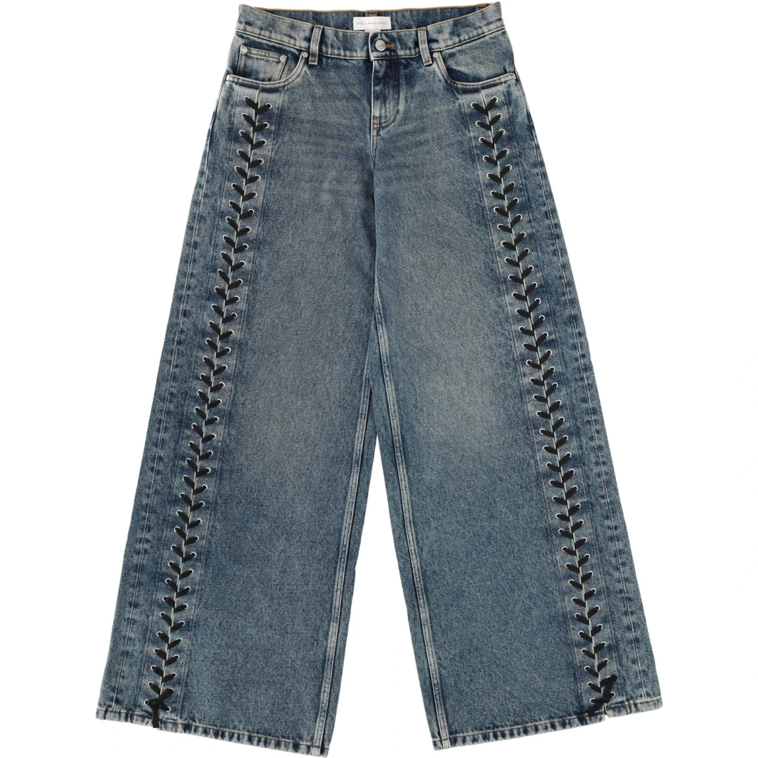 JEANS WITH LACES