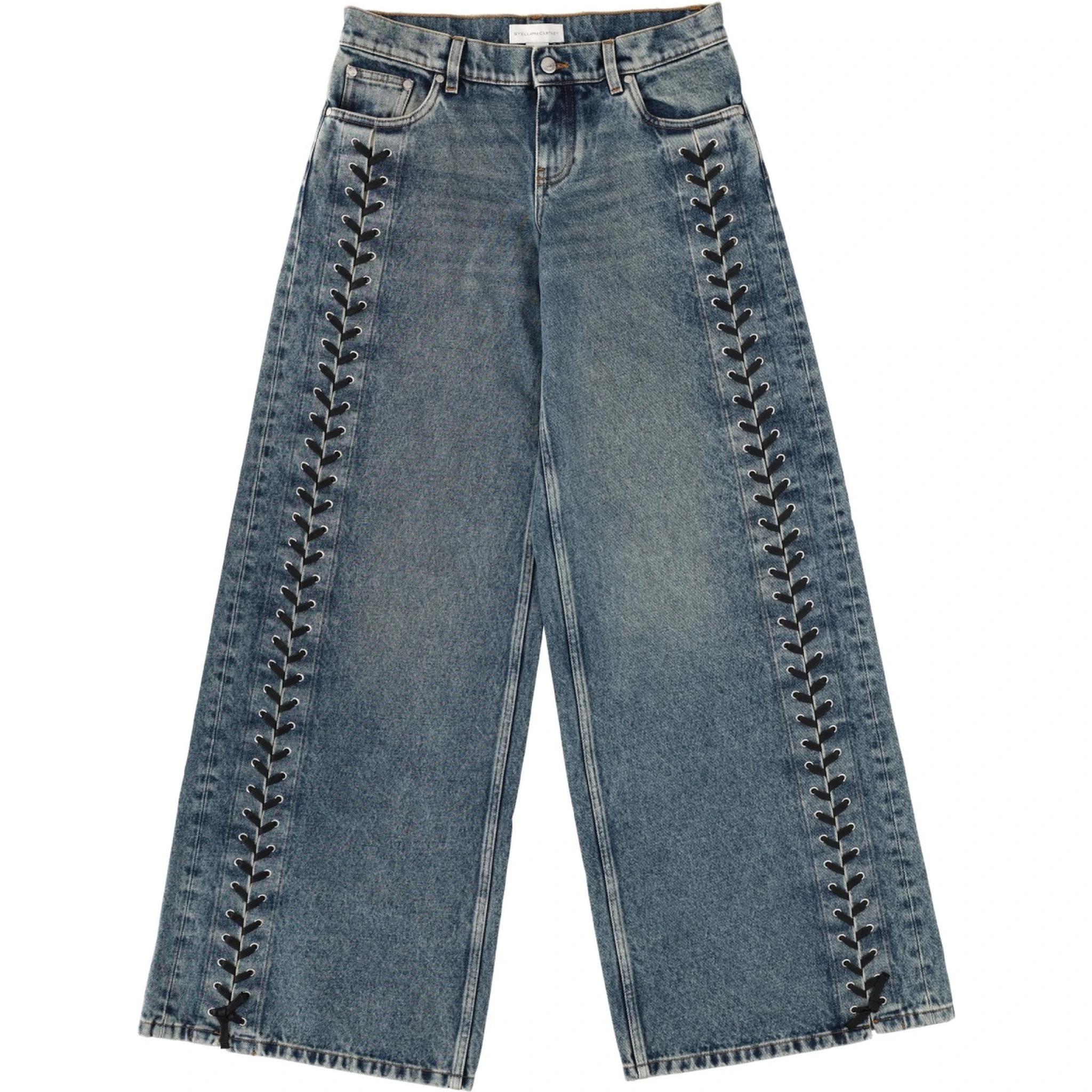 JEANS WITH LACES
