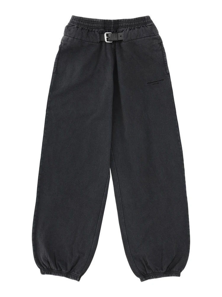 JOGGER PANTS WITH STITCHING