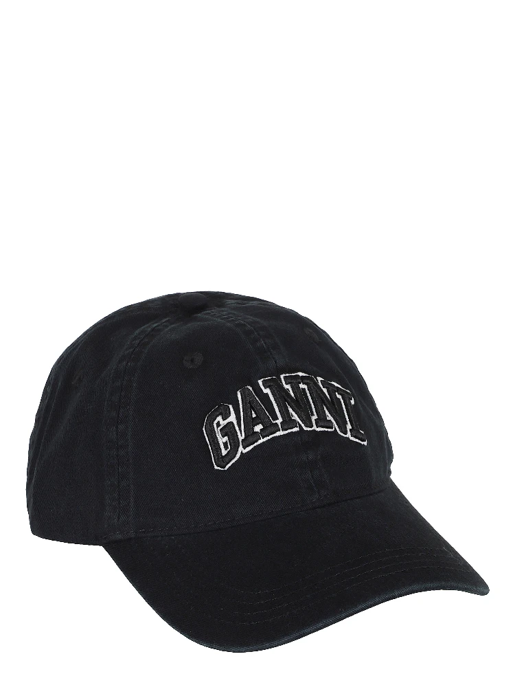 WASHED COTTON CANVAS CAP EMB