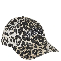WASHED COTTON CANVAS CAP LEO EMB
