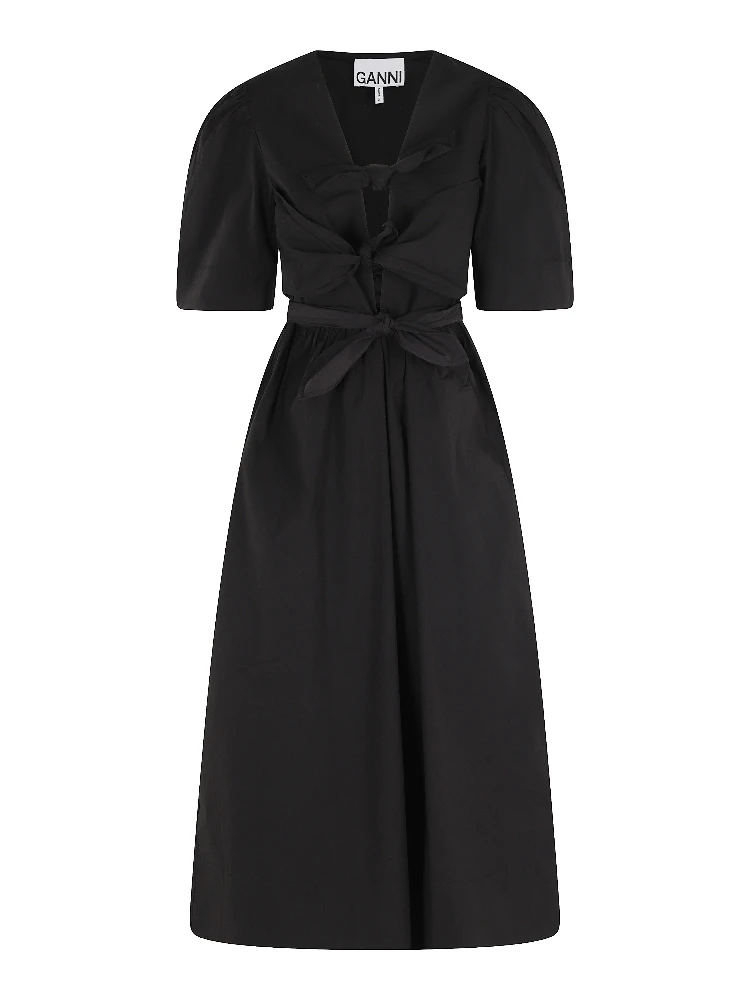 TIE STRAP MINI DRESS