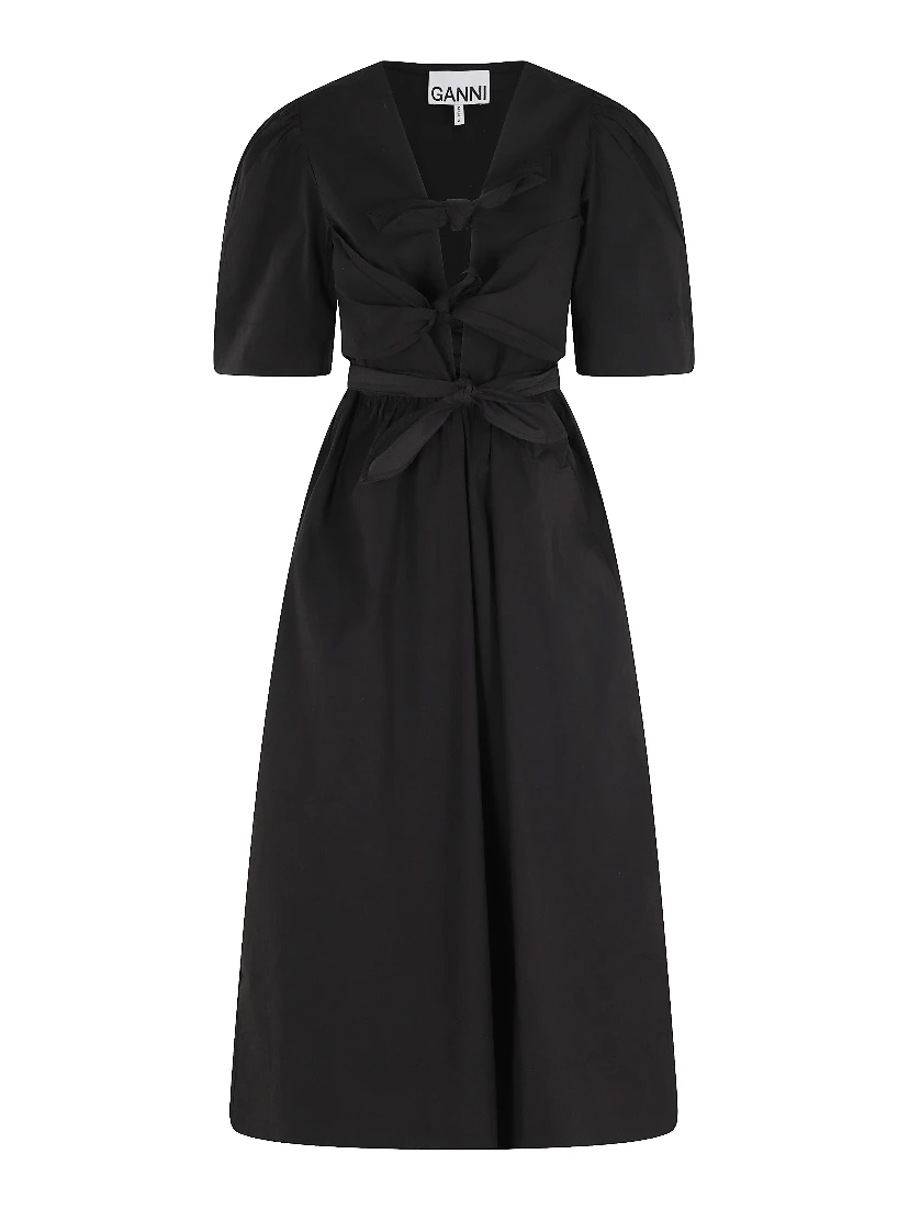 TIE STRAP MINI DRESS
