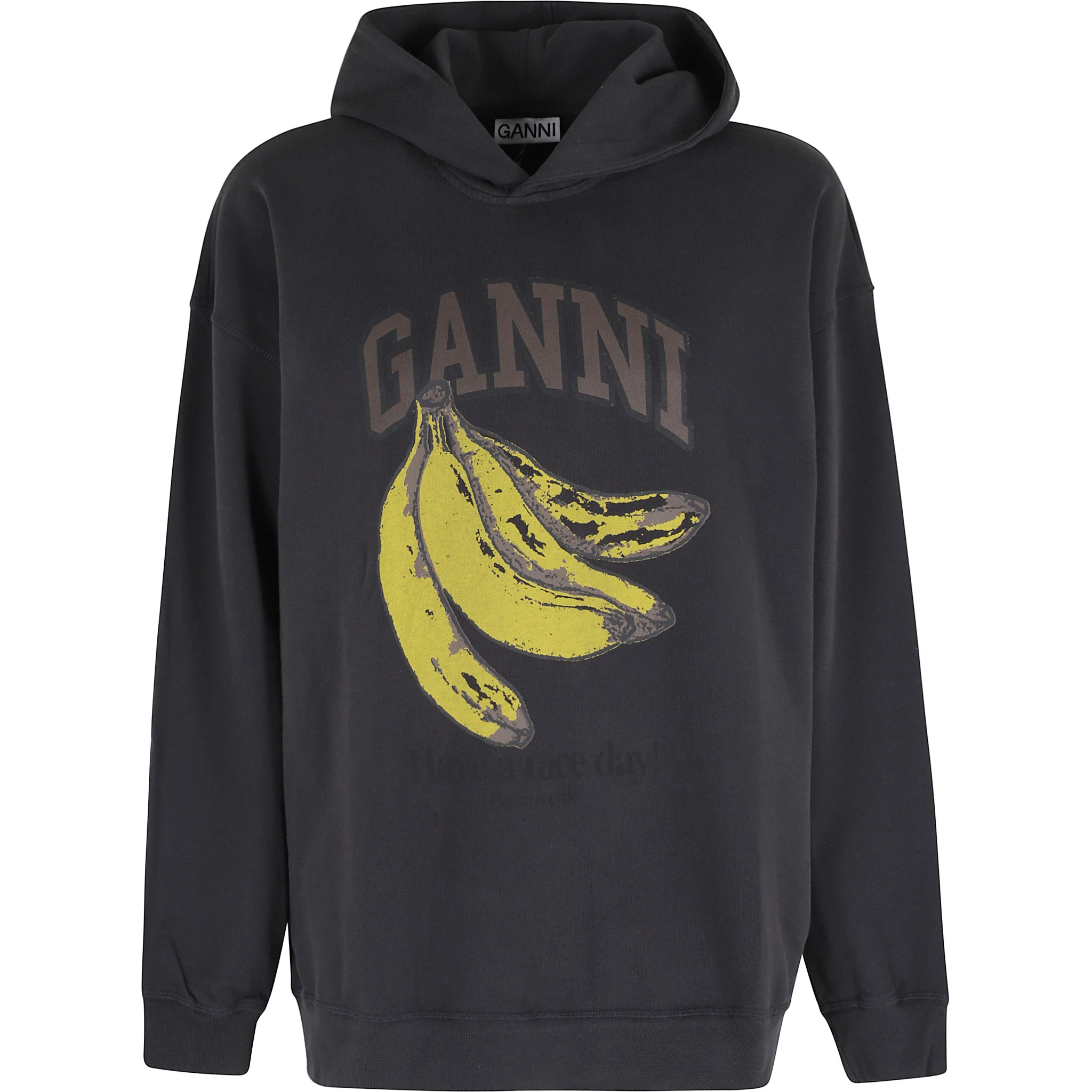 ISOLI HOODIE BANANA PRINT