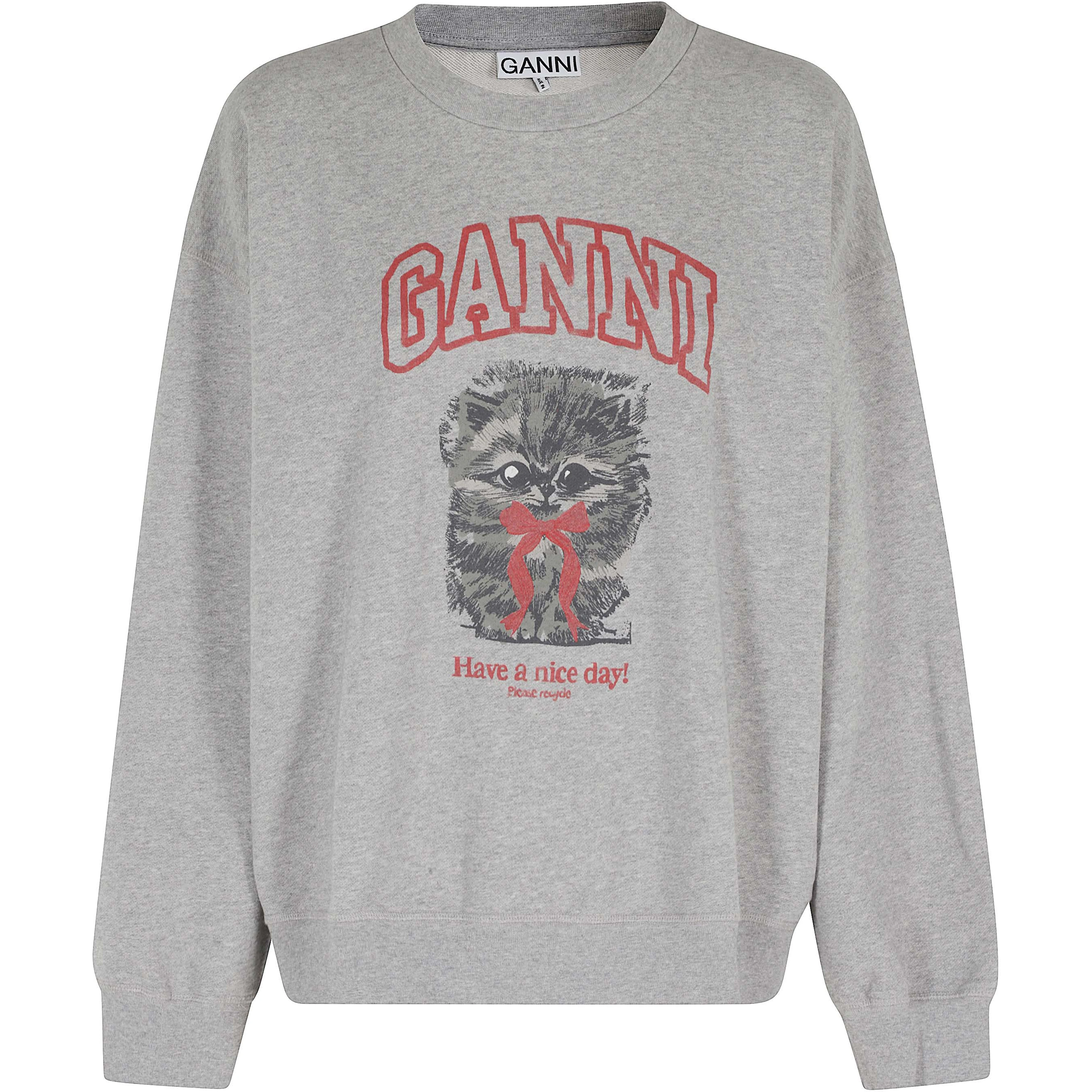 ISOLI CREWMNECK MARGOT KITTY PRINT