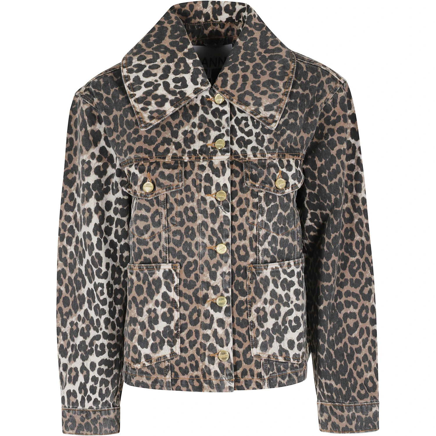 PRINT DENIM JACKET