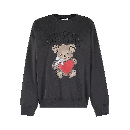 دب من إيزولي ذو رقبة دائرية مرصع بأحجار الراين