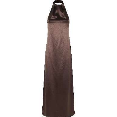 ABITO SHINY HALTER LUNGO