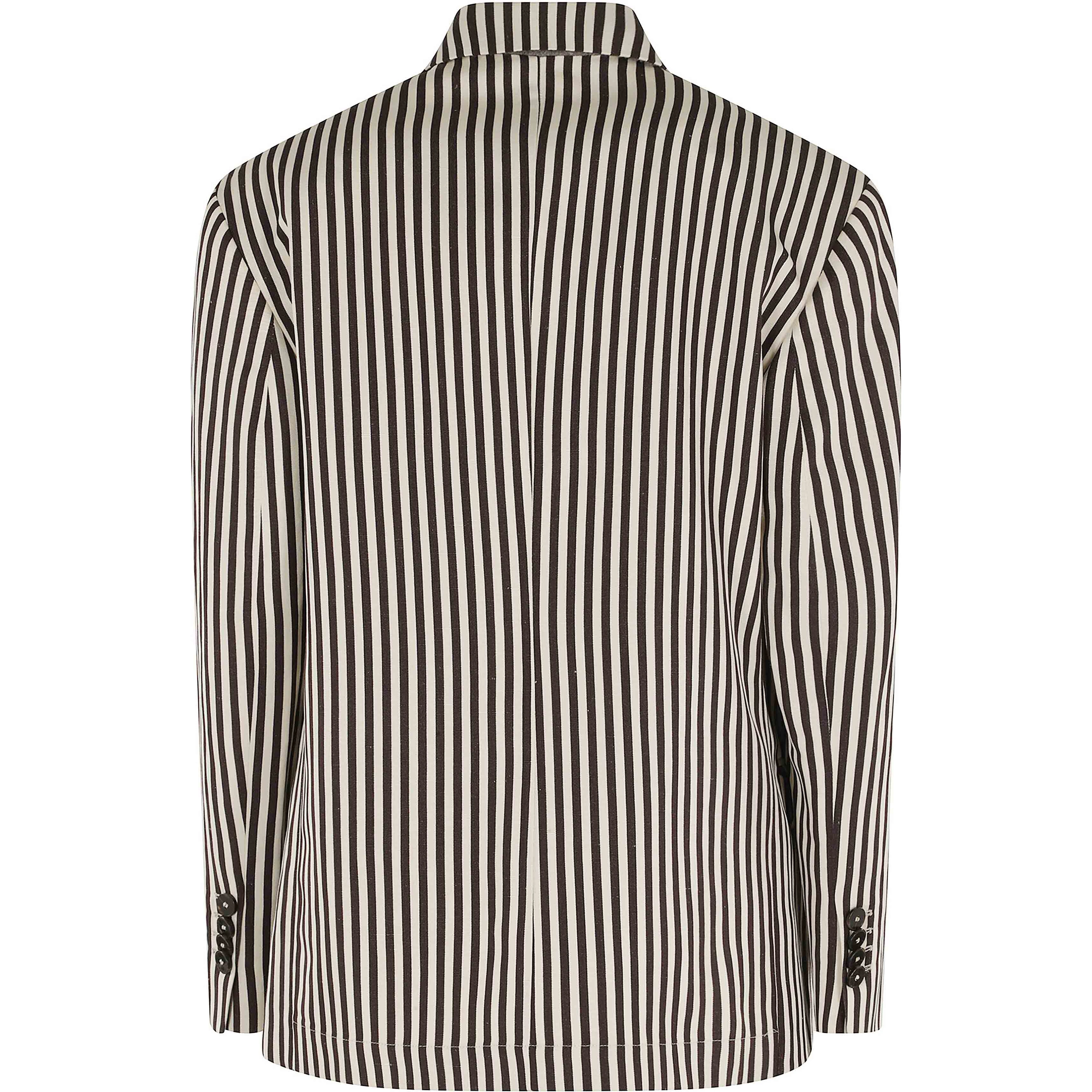 BLAZER VISCO STRIPES MONOPETTO
