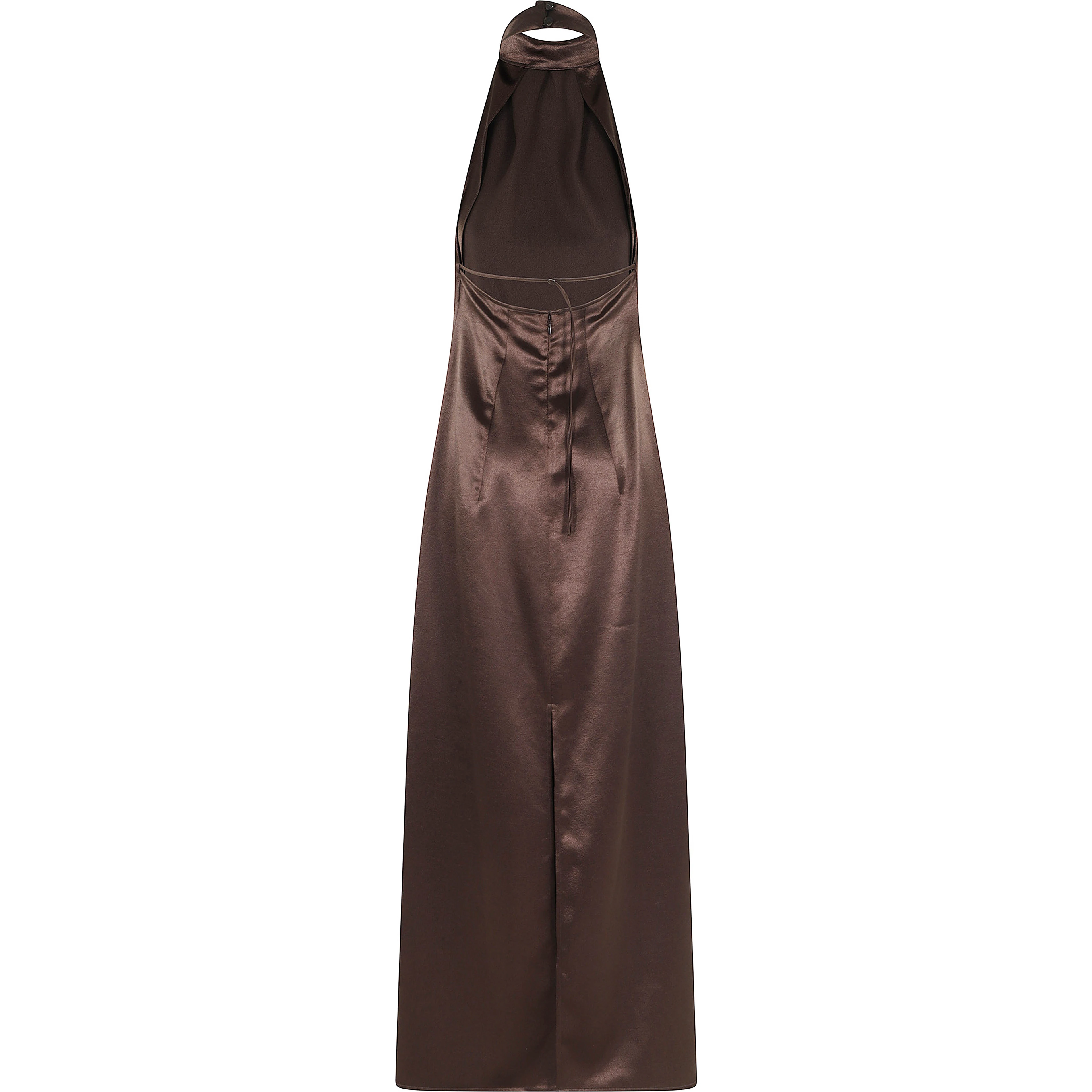 ABITO SHINY HALTER LUNGO