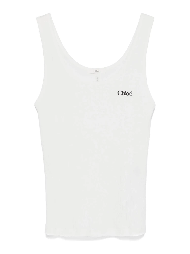 بلوزة كلوي البيضاء