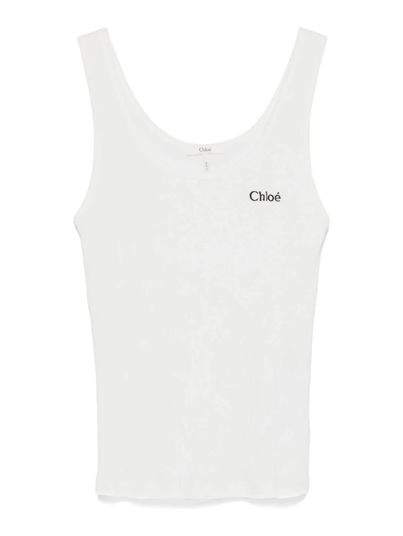 بلوزة كلوي البيضاء