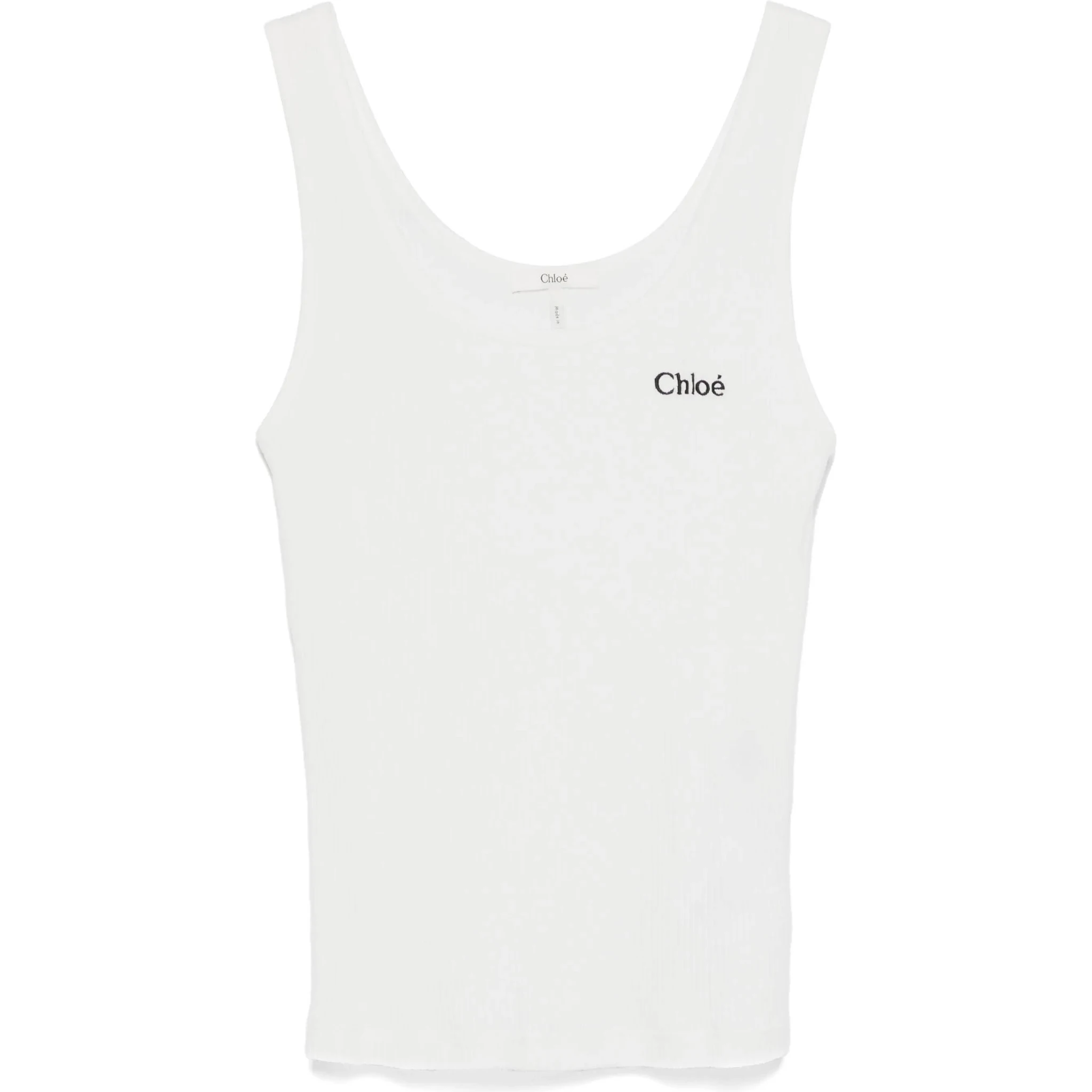 بلوزة كلوي البيضاء