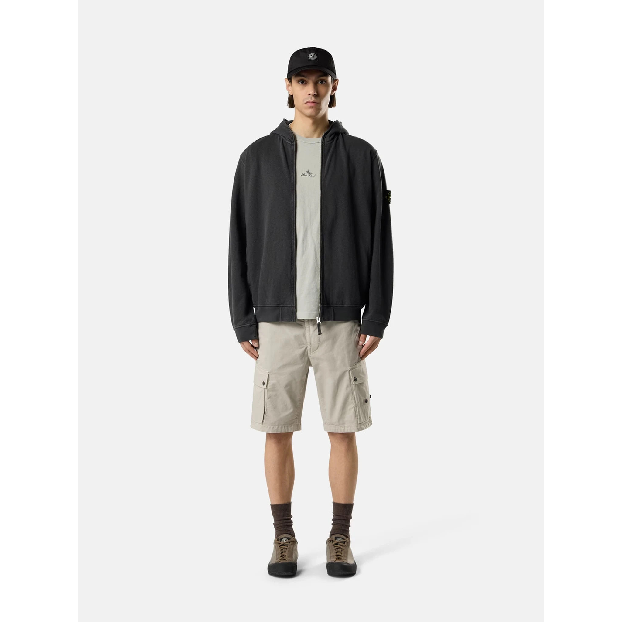Stone Island Sweaters Grey