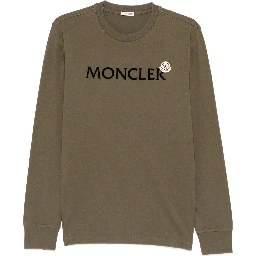 Moncler T-shirts and Polos Green