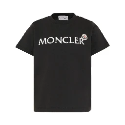 MONCLER KIDS T-shirts and Polos Black