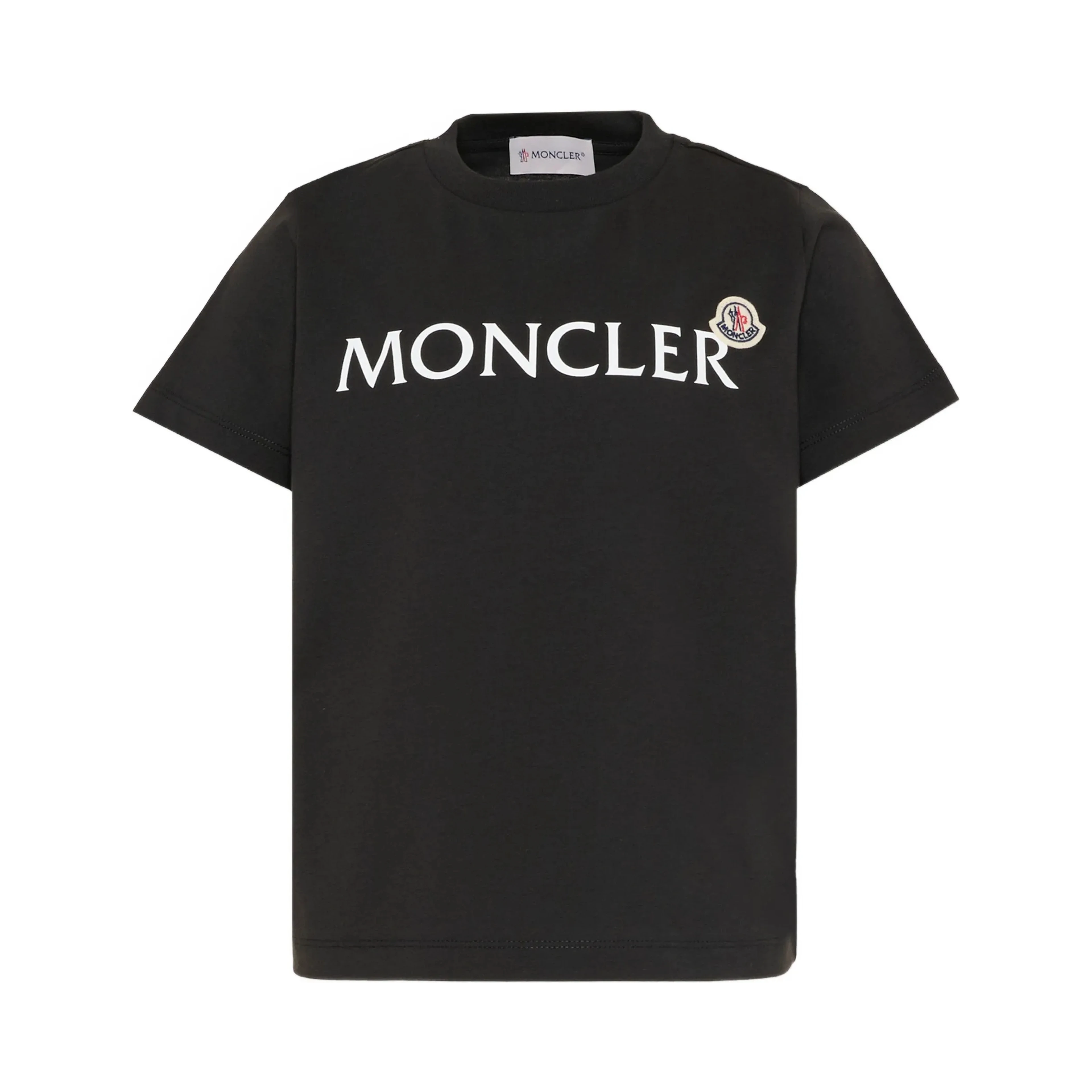 MONCLER KIDS T-shirts and Polos Black