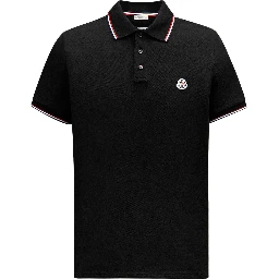 Moncler T-shirts and Polos Black