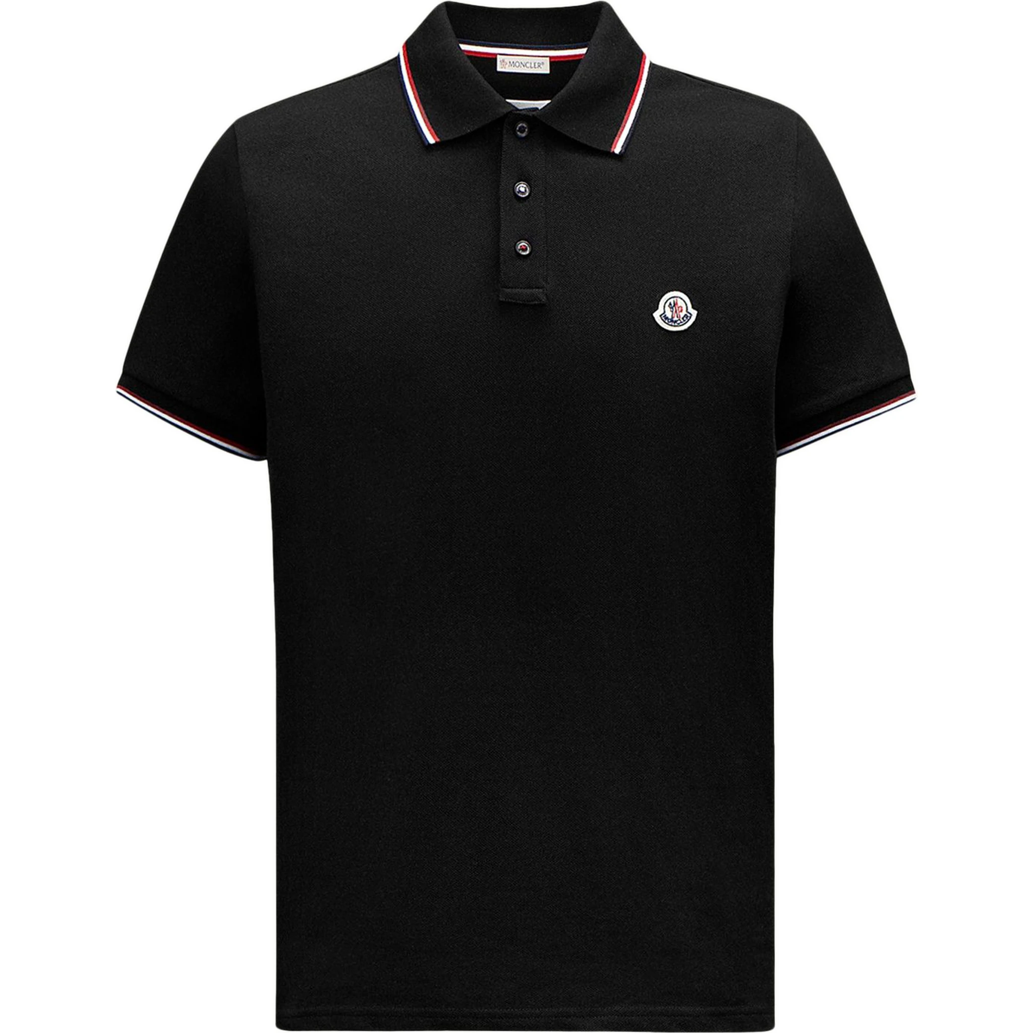 Moncler T-shirts and Polos Black