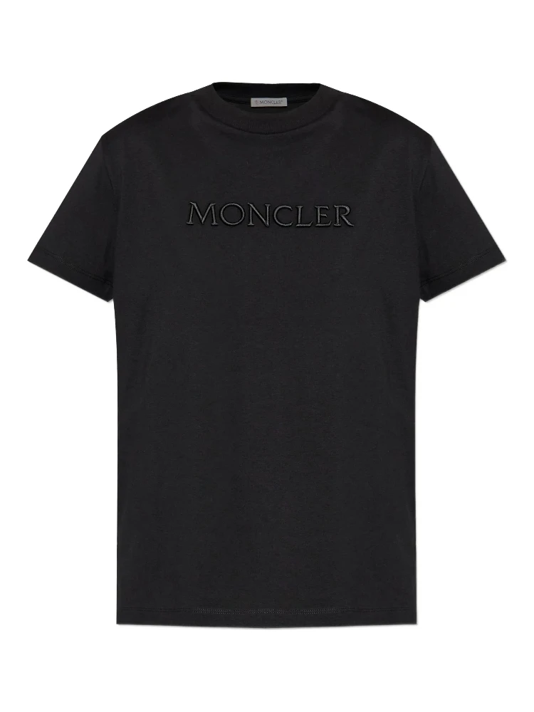 Moncler T-shirts and Polos Black