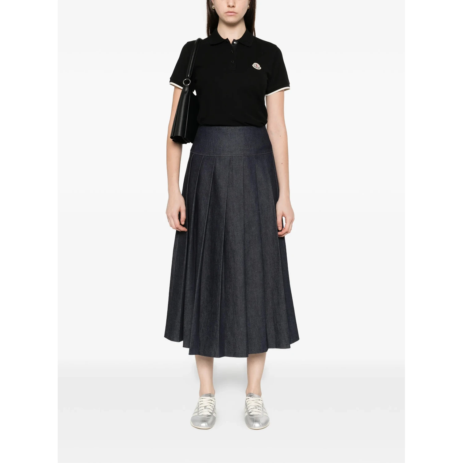 Moncler T-shirts and Polos Black