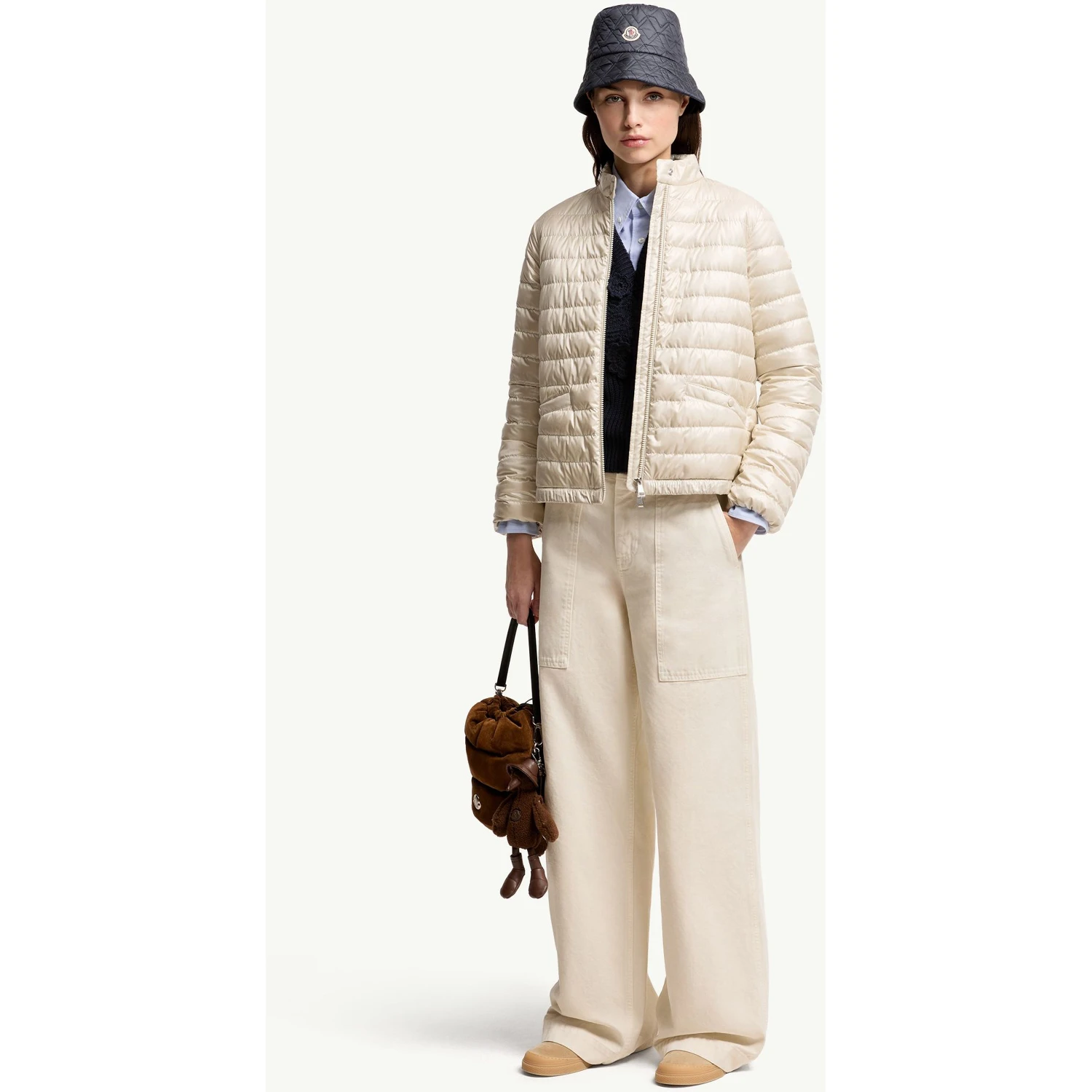 Moncler Coats White