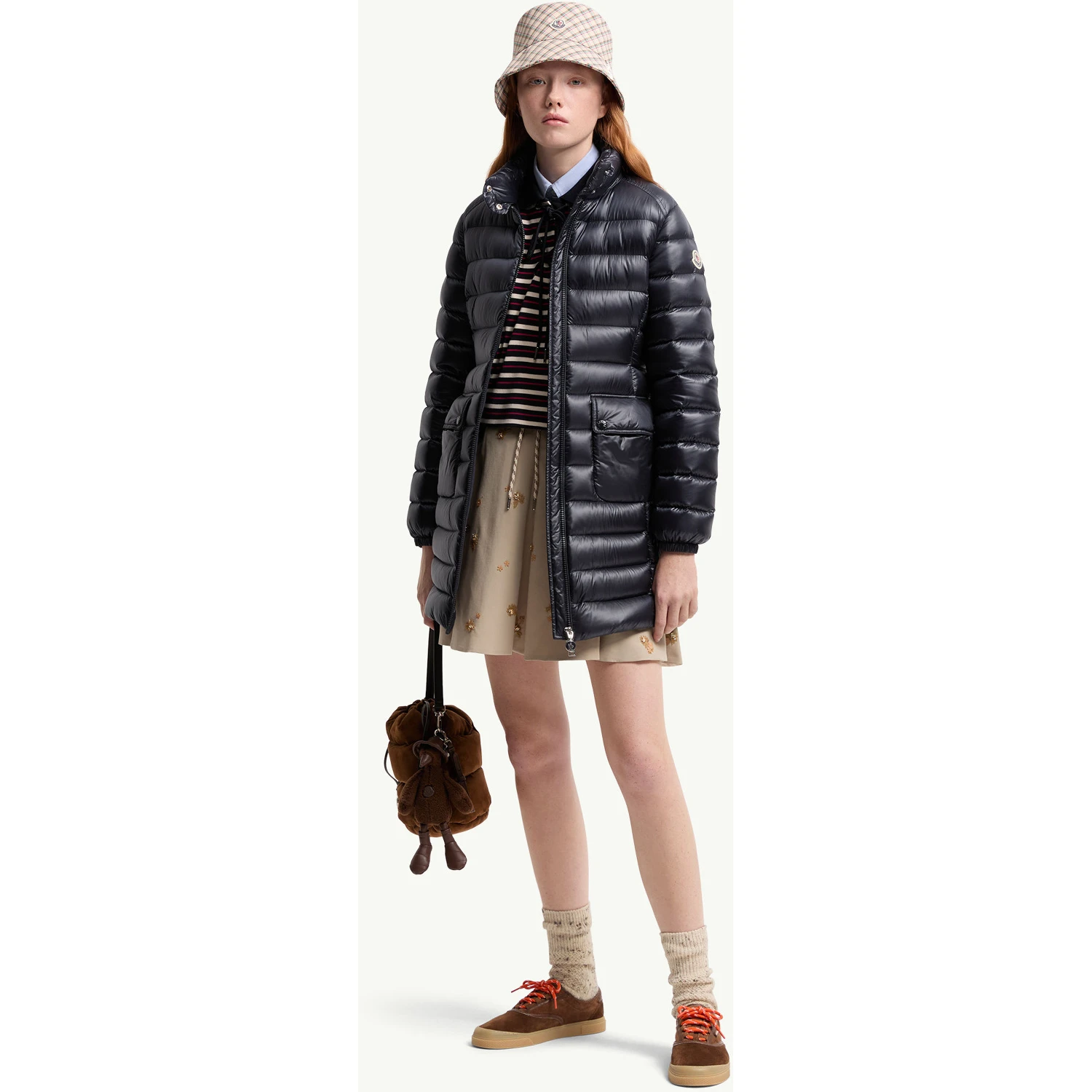 Moncler Coats Blue
