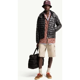 Moncler Coats Black