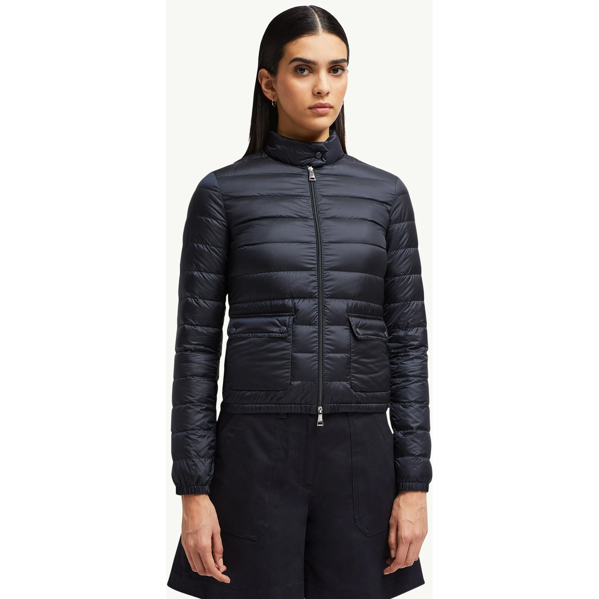 Moncler Coats Blue