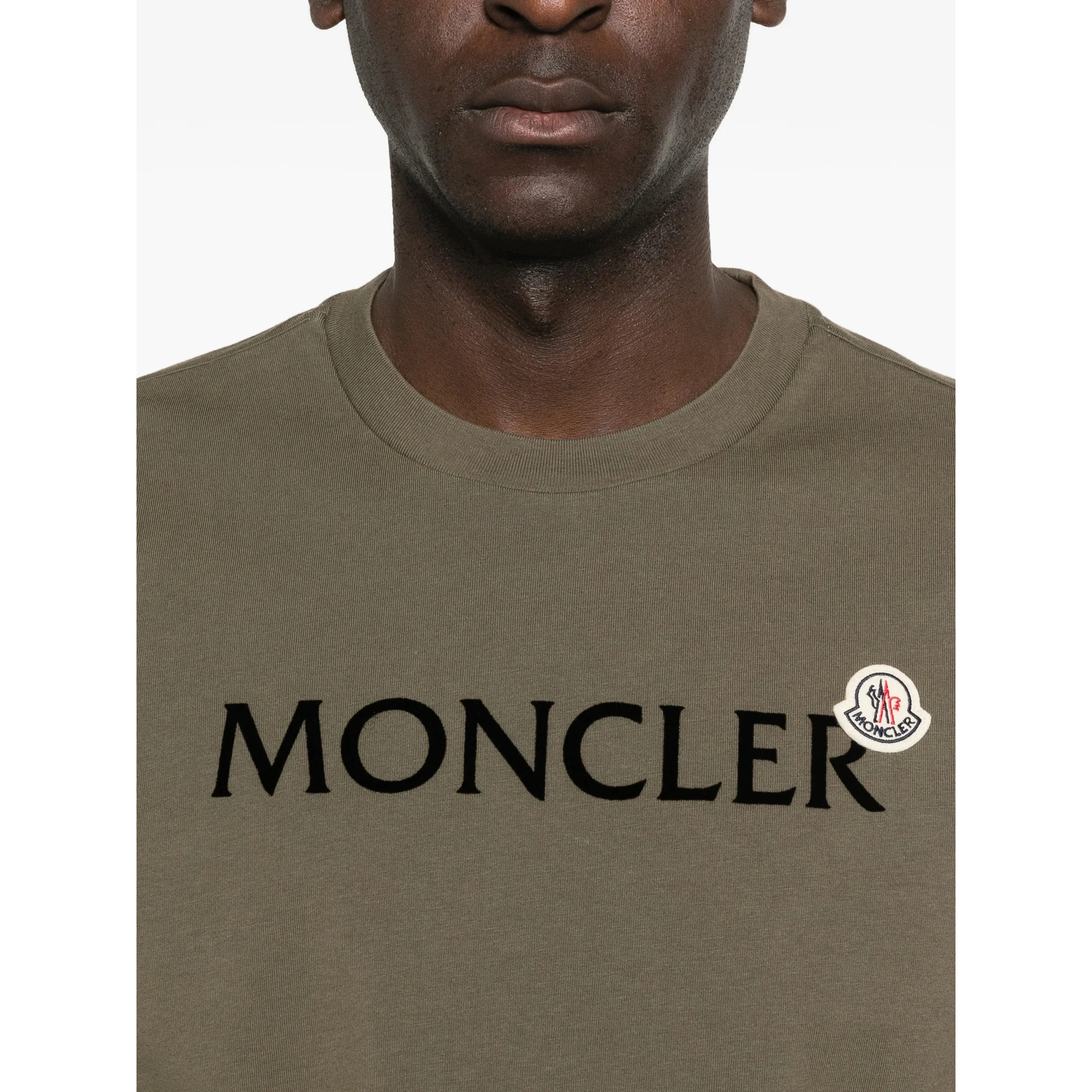 Moncler T-shirts and Polos Green
