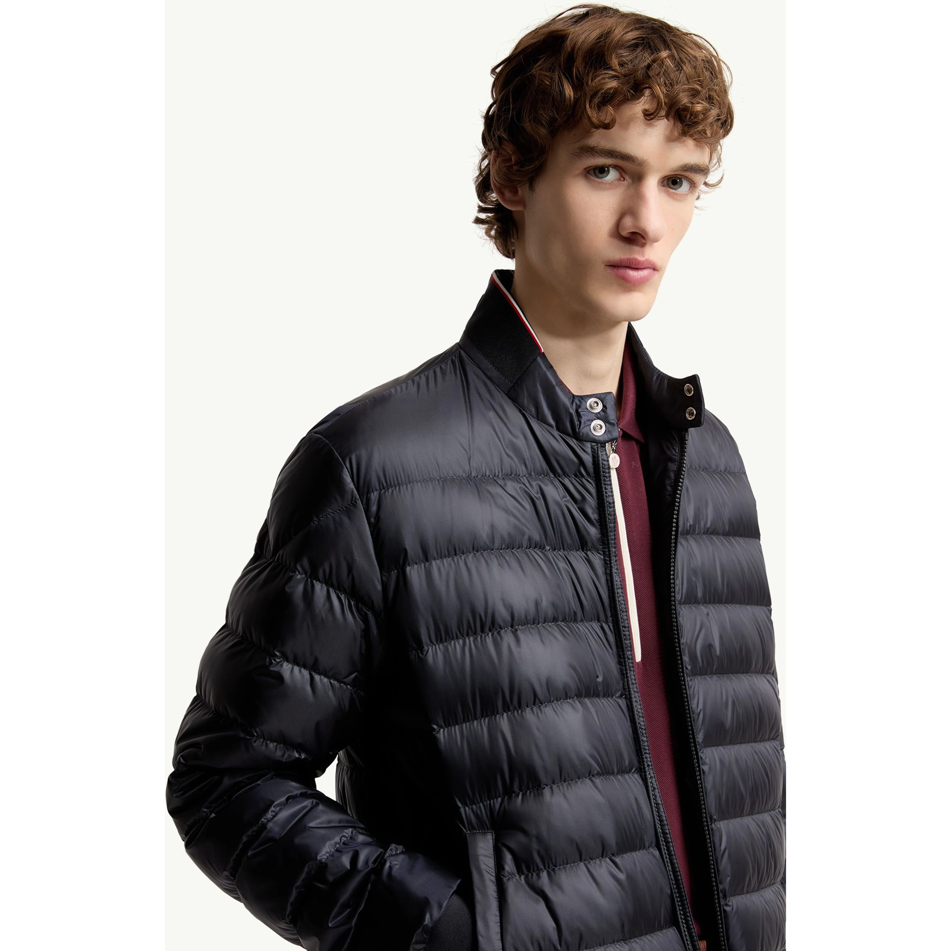 Moncler Coats Blue