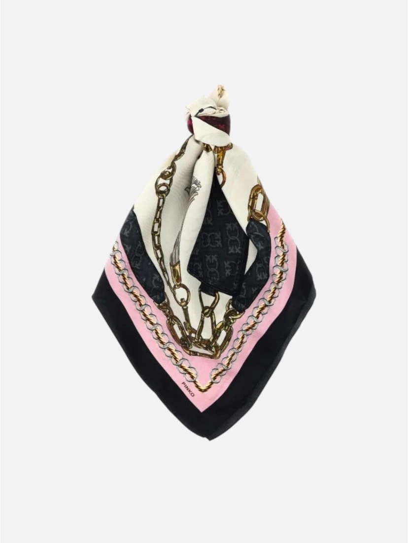 PINKO LIMBO FOULARD scarf