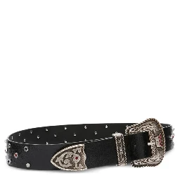 PINKO TEX. STRASS belt