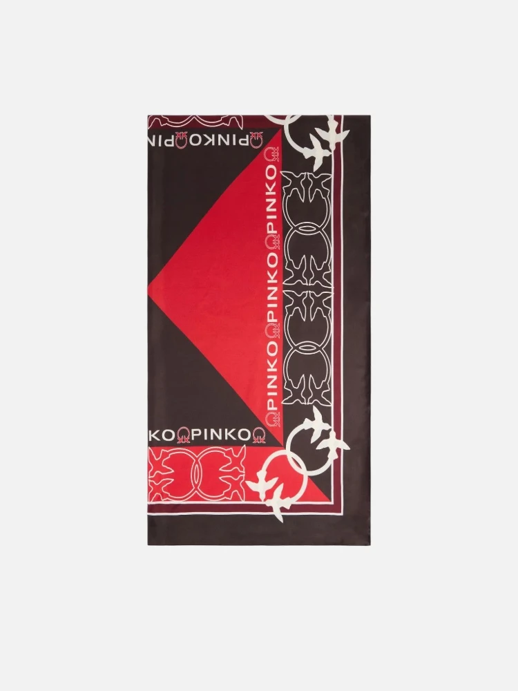PINKO LIMBO FOULARD scarf