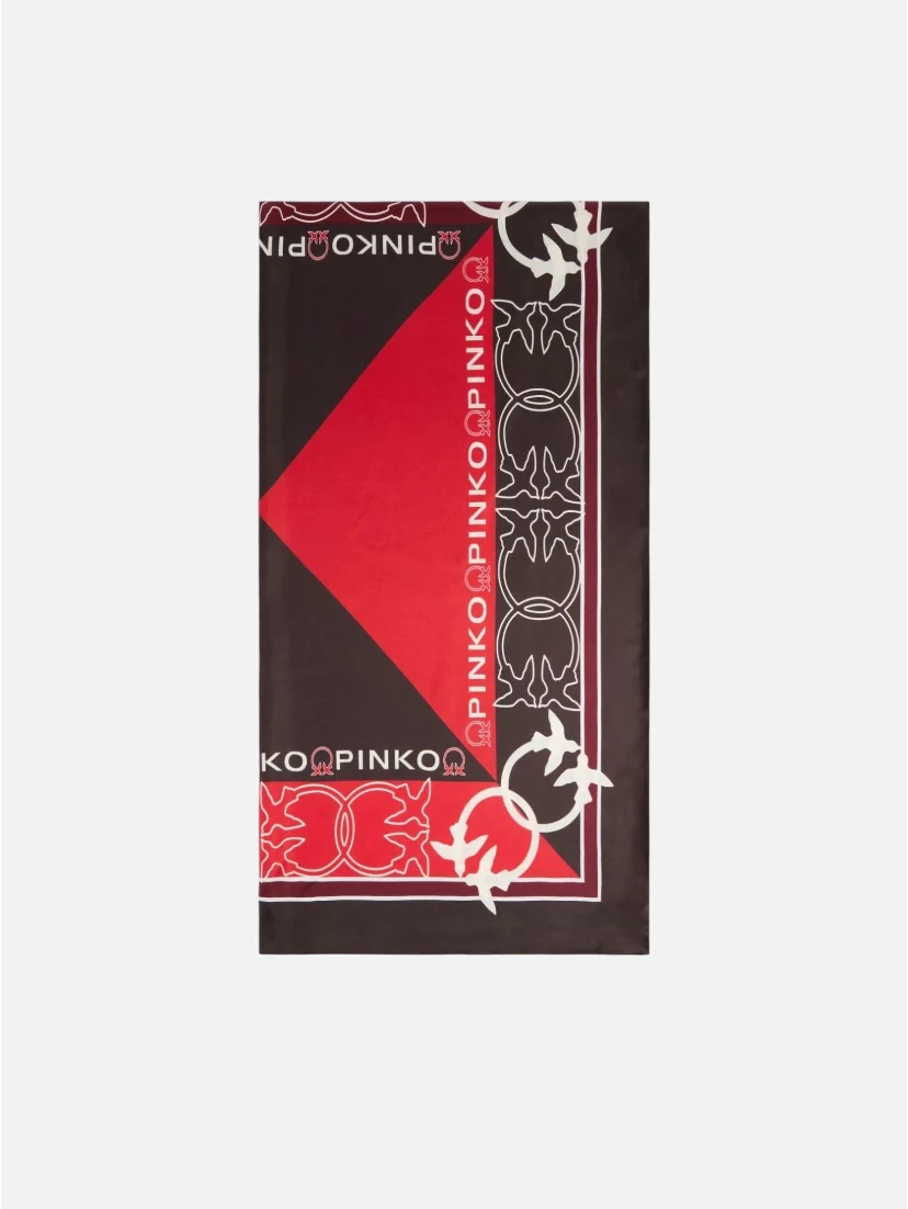 PINKO LIMBO FOULARD scarf