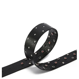 PINKO TEX. STRASS belt