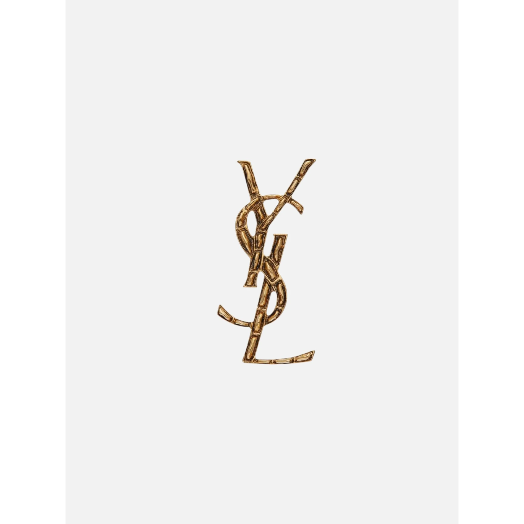 SAINT LAURENT CASSANDRE brooch