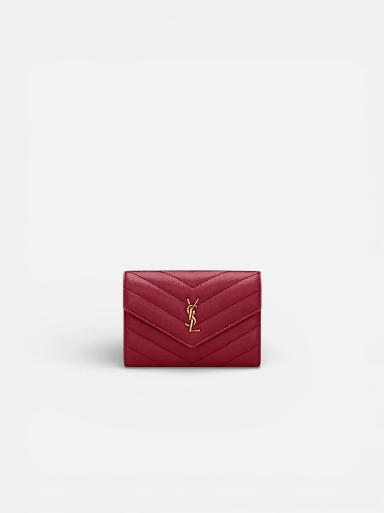SAINT LAURENT CASSANDRE wallet