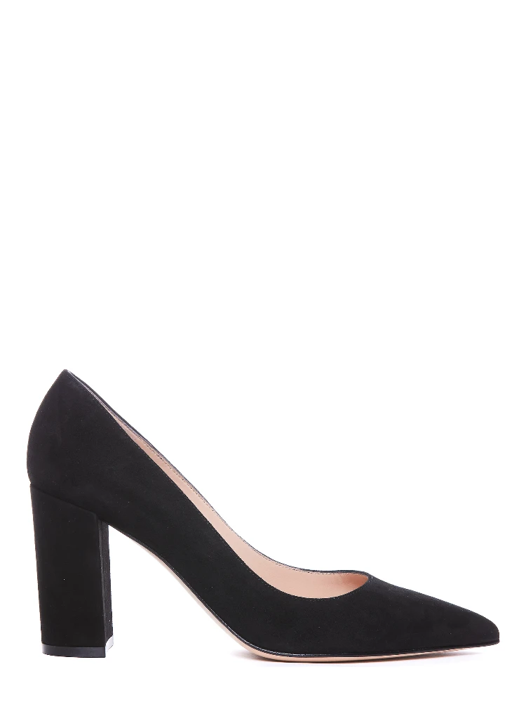 Gianvito Rossi With Heel Black