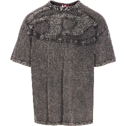 Diesel T-shirts and Polos Grey