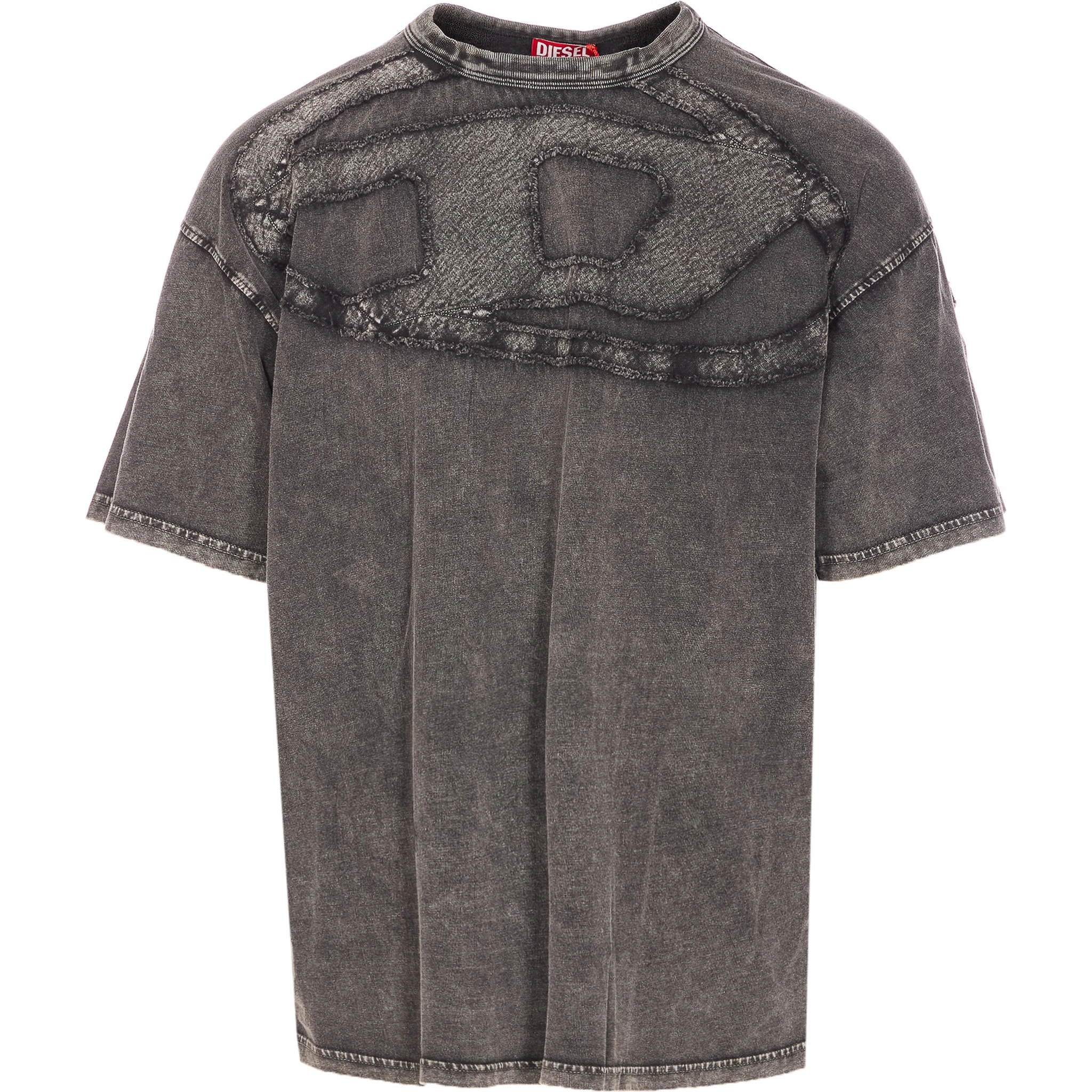 Diesel T-shirts and Polos Grey